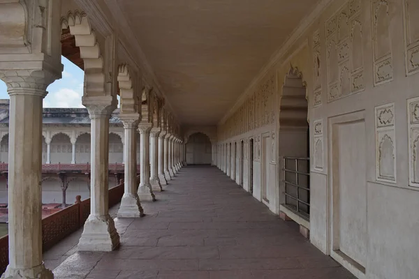 Architecture Courtyards Gardens Complex Agra Fort Agra Uttar Pradesh India — Stock Photo, Image