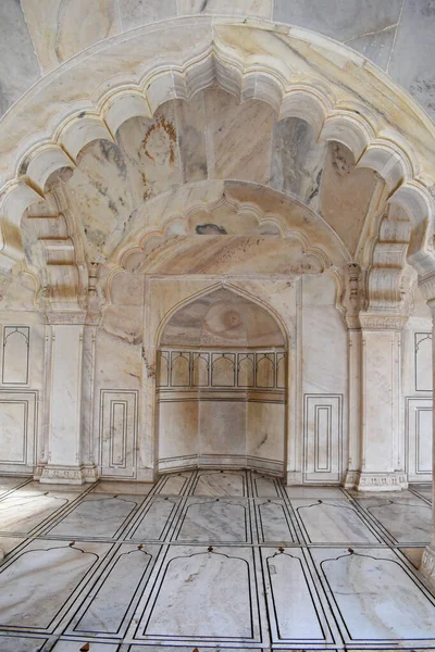 Vista Interior Nagina Masjid Fuerte Agra Uttar Pradesh India — Foto de Stock