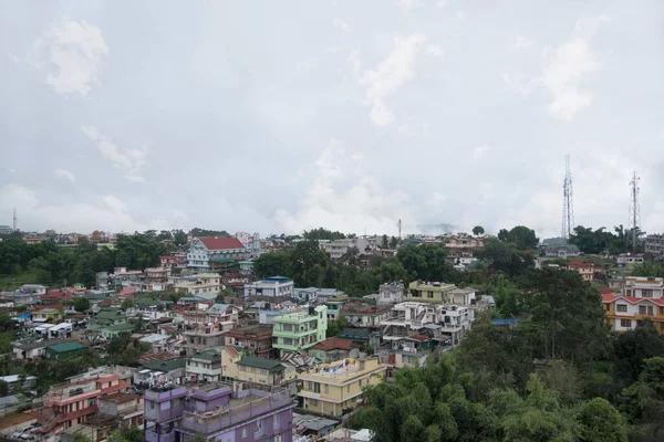 Vista Aérea Cidade Shillong Meghalaya Índia — Fotografia de Stock