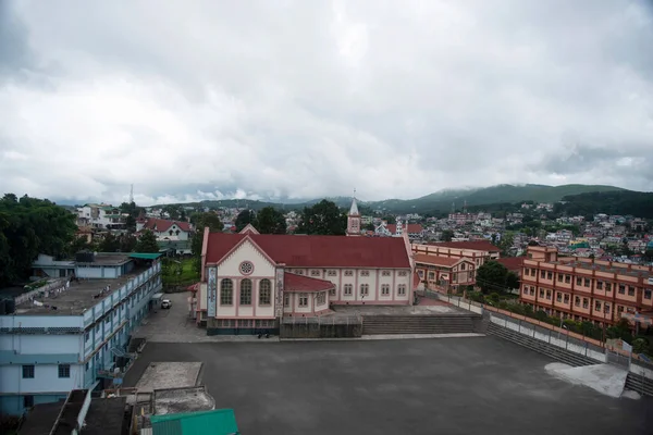 Shillong Een Station Van Indiase Staat Meghalaya — Stockfoto