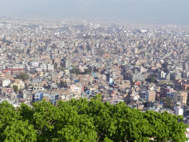 Şehir ve binalara bak, Nepal, Hindistan