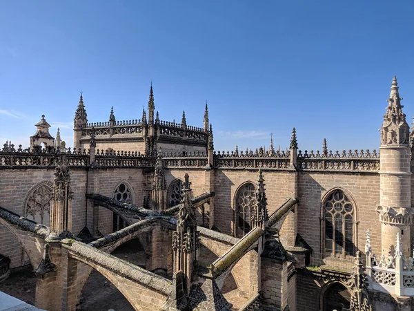 Katedra Najświętszej Marii Panny Sewilli Sewilla Andaluzja Hiszpania Unesco 1987 — Zdjęcie stockowe