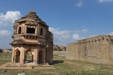 Bando Kulesi, Dannayaka Enclosure, Hampi, Karnataka, Hindistan.