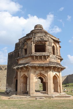 Bando Kulesi, Dannayaka Enclosure, Hampi, Karnataka, Hindistan.