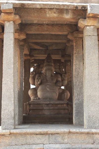 Sasivekalu Ganesha Oder Senfkorn Ganesha Tempel Hampi Karnataka Indien — Stockfoto