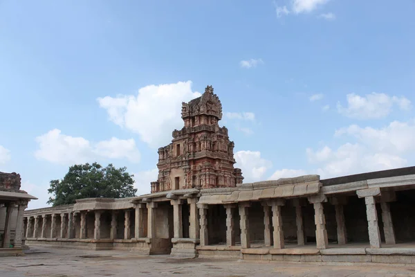 Noord West Heiligdom Krishna Tempel Hampi Karnataka India — Stockfoto