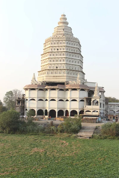 Marts 2019 Pune Maharashtra Indien Dnyaneshwar Maharaj Samadhi Mandir Tempel - Stock-foto