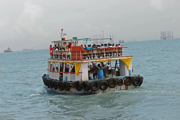 September 2019 Mumbai Maharashtra Indien Båtfärd Utanför Gateway India — Stockfoto