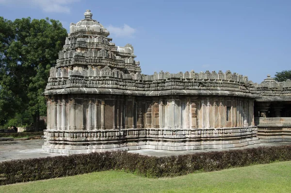 Veera Narayana Rozci Gacz Pobudowa Podczas Dów Hoysala Imperium Belavadi — Zdjęcie stockowe