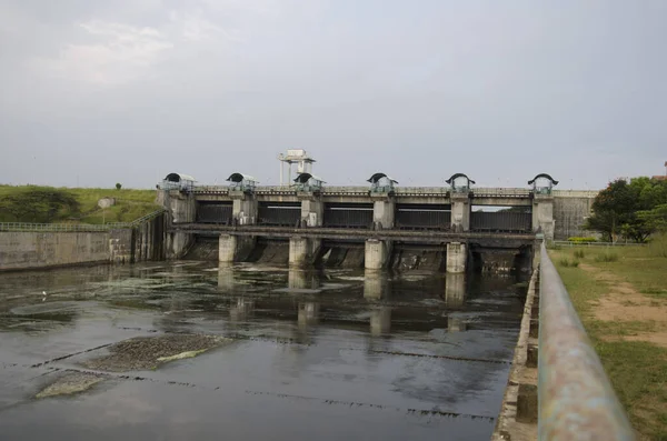 Yagachi Dam Belur Karnataka Índia — Fotografia de Stock