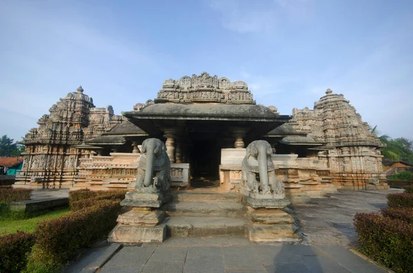 Veera Narayana Templo Fue Construido Durante Gobierno Del Imperio Hoysala — Foto de Stock