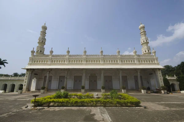 Pequena Masjid Mesquita Perto Gumbaz Mausoléu Muçulmano Sultão Tipu Seus — Fotografia de Stock