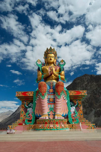 Maitreya Buddha Nubra Valley Ladakh India — Stock Photo, Image