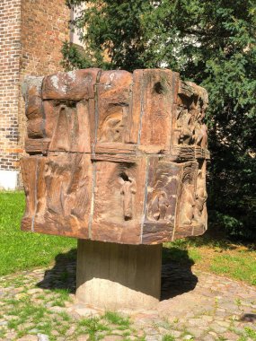 Kutsal Haç Manastırı, Üniversite Kilisesi, Kültür Tarihi Müzesi, Rostock, Almanya.