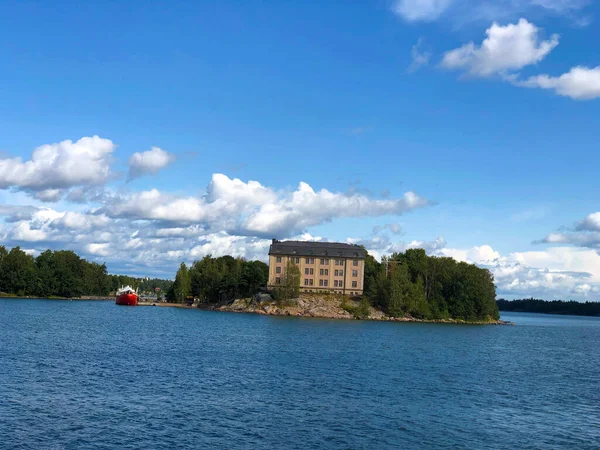 Casa Vacanza Sull Isola Helsinki Porto Helsinki Finlandia — Foto Stock