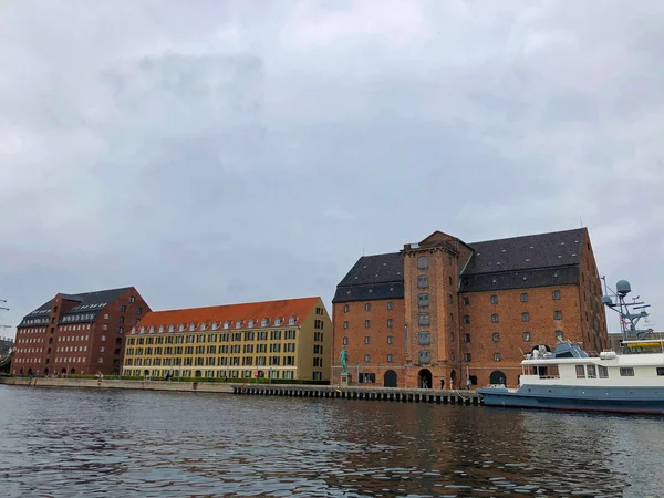 Kopenhagen Dänemark August 2019 Kanalansicht Des Royal Cast Collection Warehouse — Stockfoto