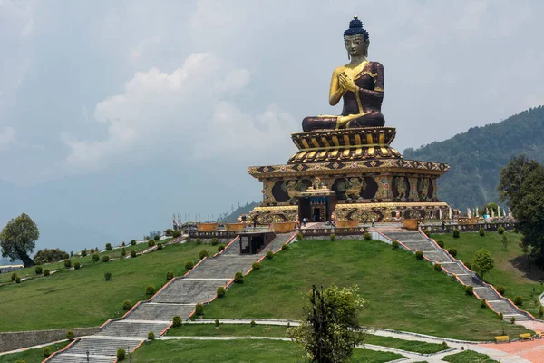 Buddha Park Ravangla Located Way Ralang Monastery South Sikkim India — Stock Photo, Image