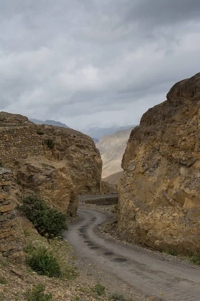 Mountain Pass Alta Altitude Spiti Valley Himachal Pradesh Índia — Fotografia de Stock