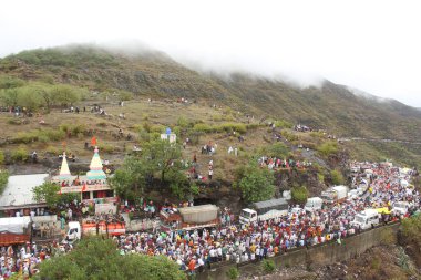 Shree Dnyaneshwar Maharaj Palki dalış ghat, Pune, Maharashtra, Hindistan manzaralı