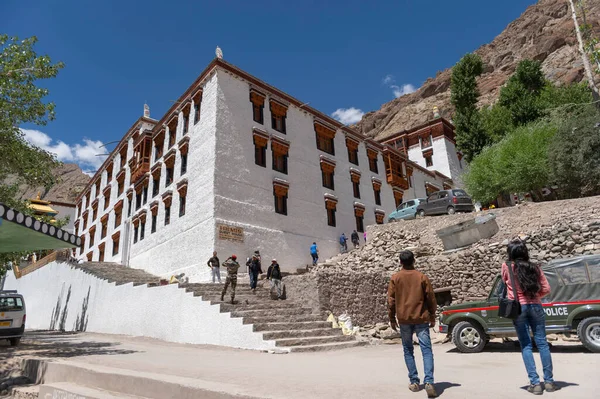 Ladakh India Luglio 2016 Turista Monastero Hemis — Foto Stock