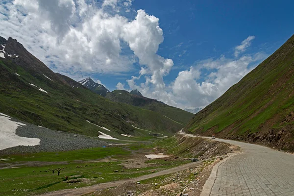 Paesaggio Zoji Pass Jammu Kashmir India — Foto Stock