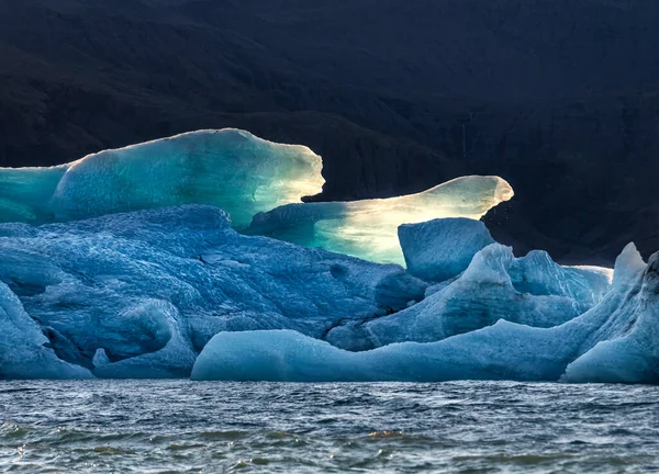 Jokulsarlon Glacier Найвідоміша Льодовикова Лагуна Ісландії Ісл — стокове фото