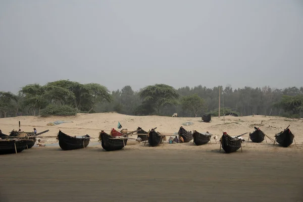 Boats Digha Beach West Bengal India — Stock Photo, Image