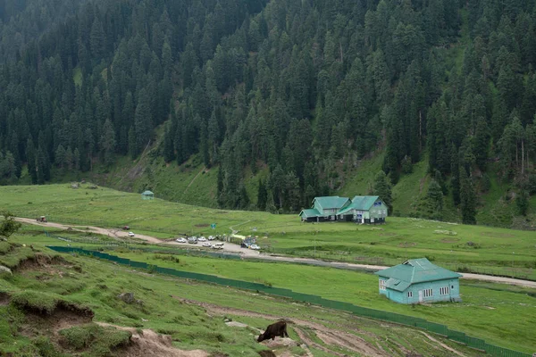 Casa Nella Valle Aru Jammu Kashmir India — Foto Stock