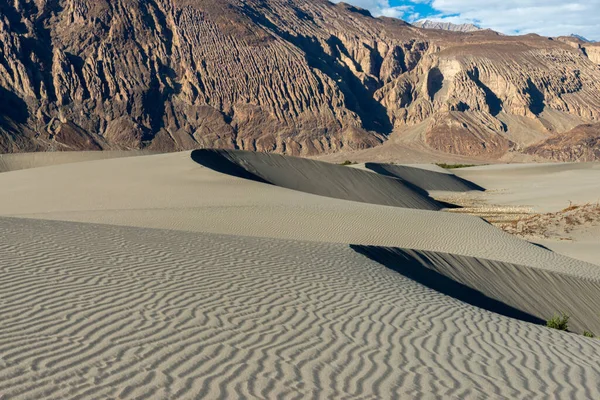 Dunas Areia Nubra Valley Ladakh Índia — Fotografia de Stock