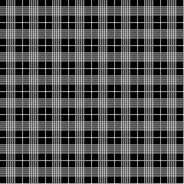 Ogar Wzór Geometryczne Druku Czerni Bieli Bezszwowe Houndstooth Wzór Hipster — Zdjęcie stockowe