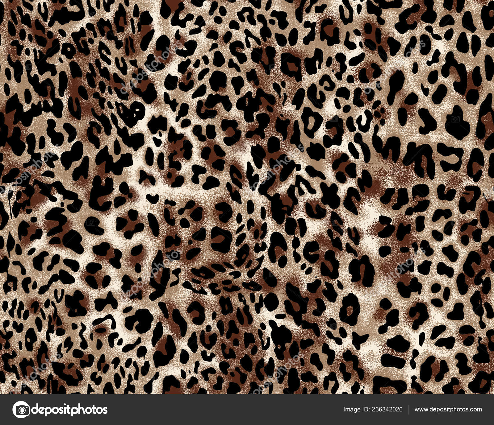 Leopard Skin Pattern Texture Leopard Texture Background Seamless Leopard Pattern — Stock Photo