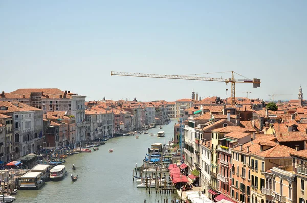 Vista Sobre Gran Canal Canal Principal Venecia Italia Venecia Vista — Foto de Stock