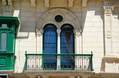 Malta balkon, Valletta, Malta