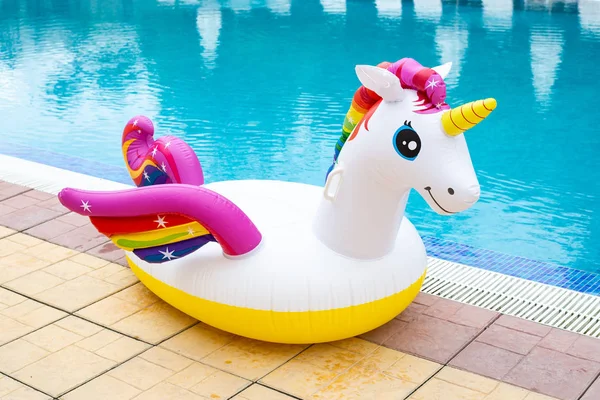 Inflatable pool float unicorn. Unicorn inflatable float for kids