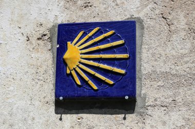 sarı tarak kabuğu, hıristiyan hac sembolü