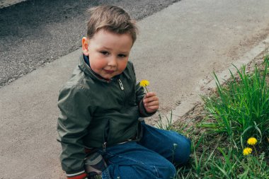 karahindiba çiçek holding küçük eller