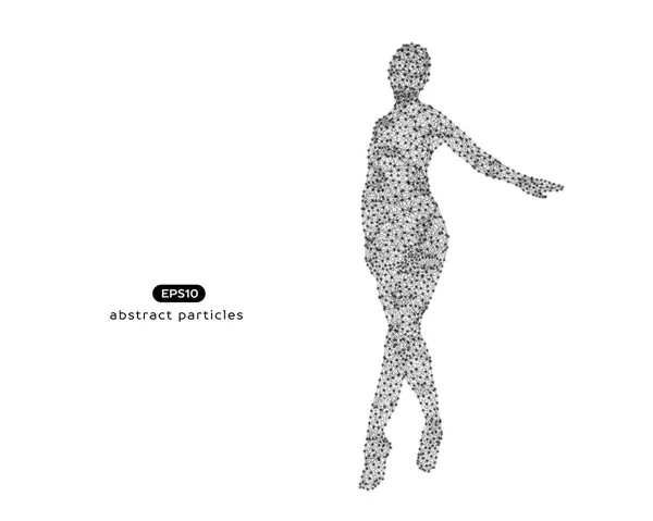 Illustration Vectorielle Abstraite Cyber Femme Vous Pouvez Facilement Changer Couleur — Image vectorielle