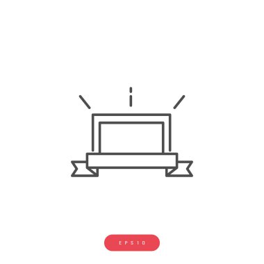 Web Banner vektör simge iş yönetimi ile ilgili vektör satırı simgesi. Düzenlenebilir inme. 1000 x 1000 piksel mükemmel.