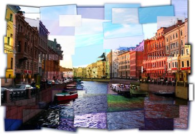 St. Petersburg'da canal