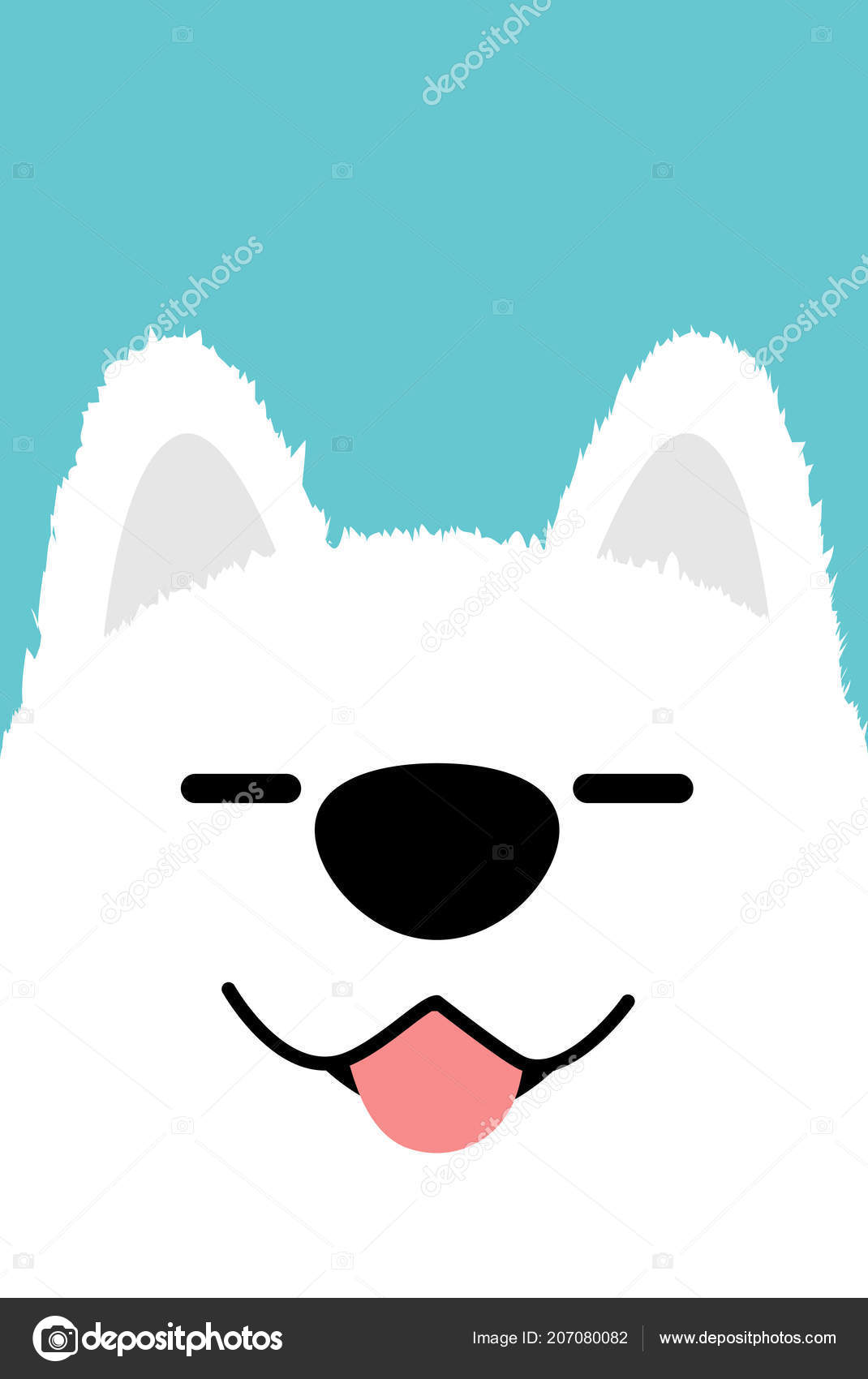 Samoyed bear best sale face