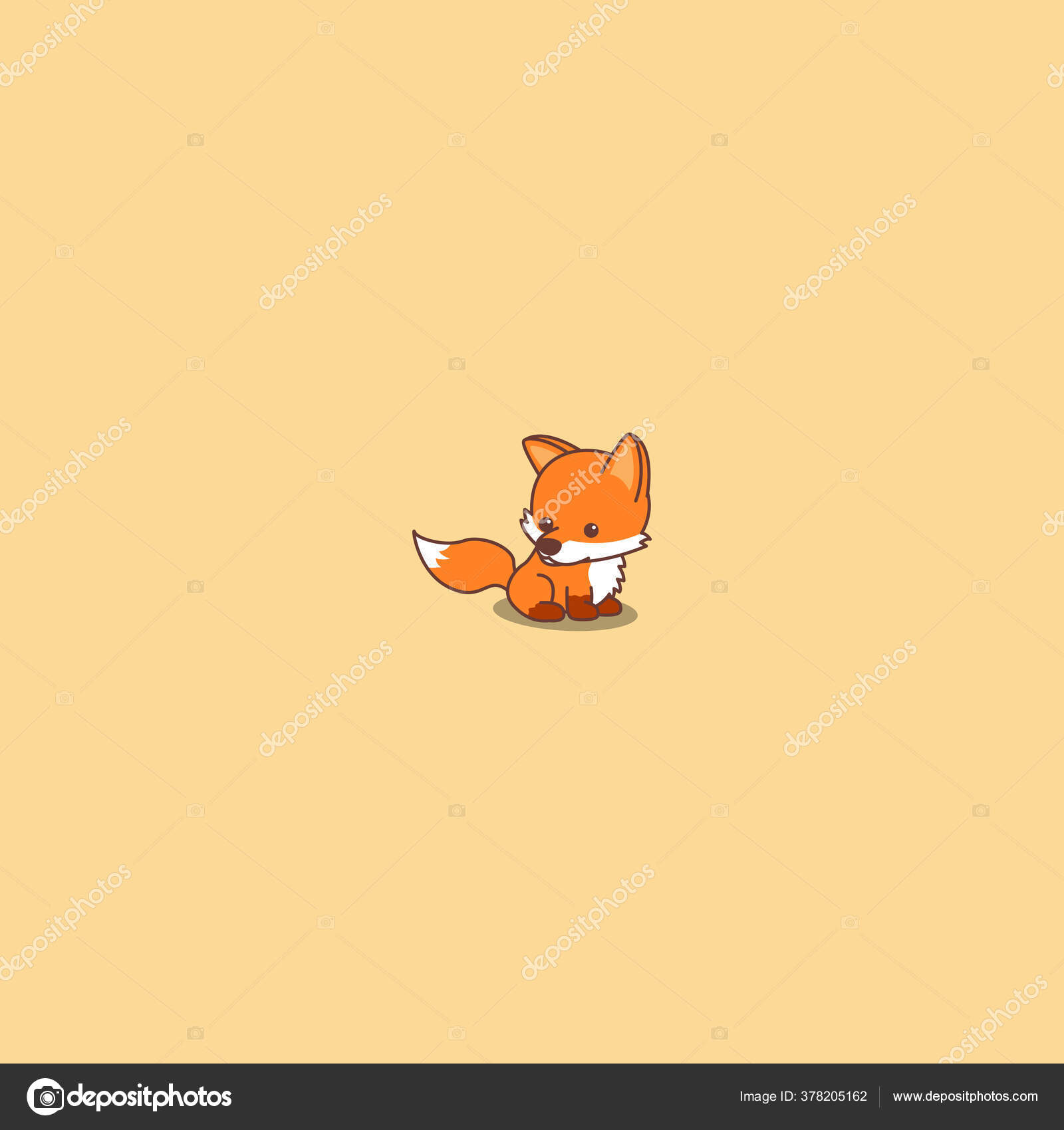 Cute Baby Fox Sitting Cartoon Icon Vector Illustration Stock Vector Image By C Totostark Cute Baby Fox Sitting Cartoon Icon Vector Illustration Stock Vector Image By C Totostark