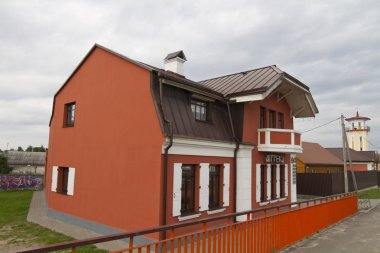 Baranavichy, Beyaz Rusya - 4 Ağustos: 4 Ağustos 2016 yılında Baranavichy üzerinde şehirde ilk eczane.