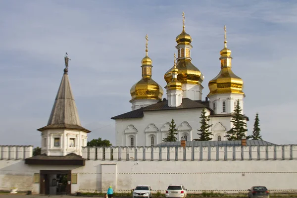 Tyumen Ryssland Juli Kyrkan Petrus Och Paulus Heliga Treenighetens Kloster — Stockfoto