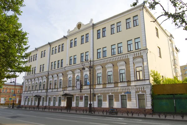 Tjumen Russland Juli 2018 Staatliches Kulturinstitut Tjumen Bau Des Kaufmannshauses — Stockfoto