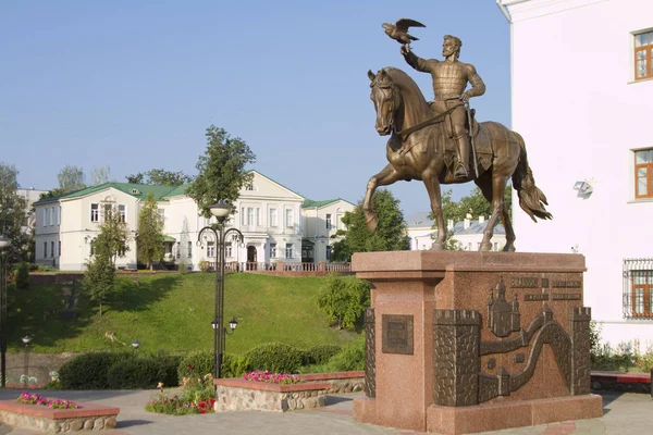 Vitebsk Bélaro Julio Monumento Gran Ducado Lituania Príncipe Olgerd Julio —  Fotos de Stock