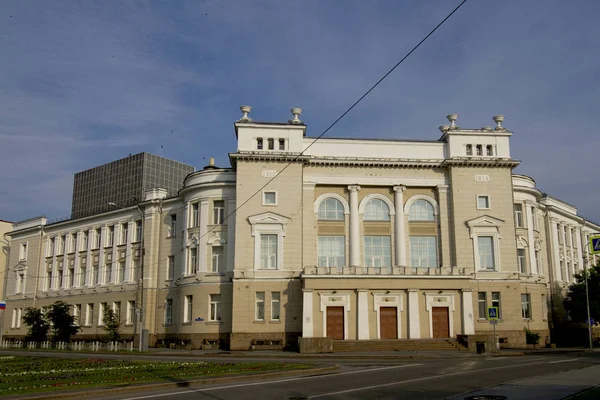 Tyumen Russie Juillet Université Industrielle Tyumen Juillet 2018 Tyumen — Photo