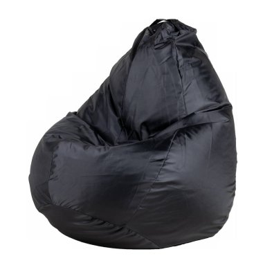 Koltuk çantası armut, beyaz arka planda yumuşak ve farklı renkler izole edilmiş