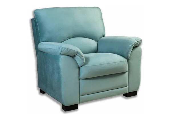 Składana Sofa Fotele Miękkie Różne Kolory Białym Tle Izolowane — Zdjęcie stockowe