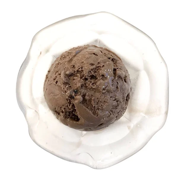 Chocolate Ice Cream Blow — Stock Photo, Image