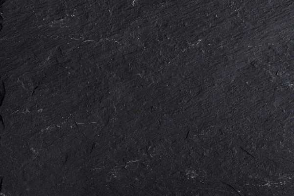 Dark gray black slate background or texture of natural stone.